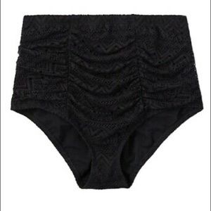 PLUS Torrid black high waisted sz 10 swim bottoms